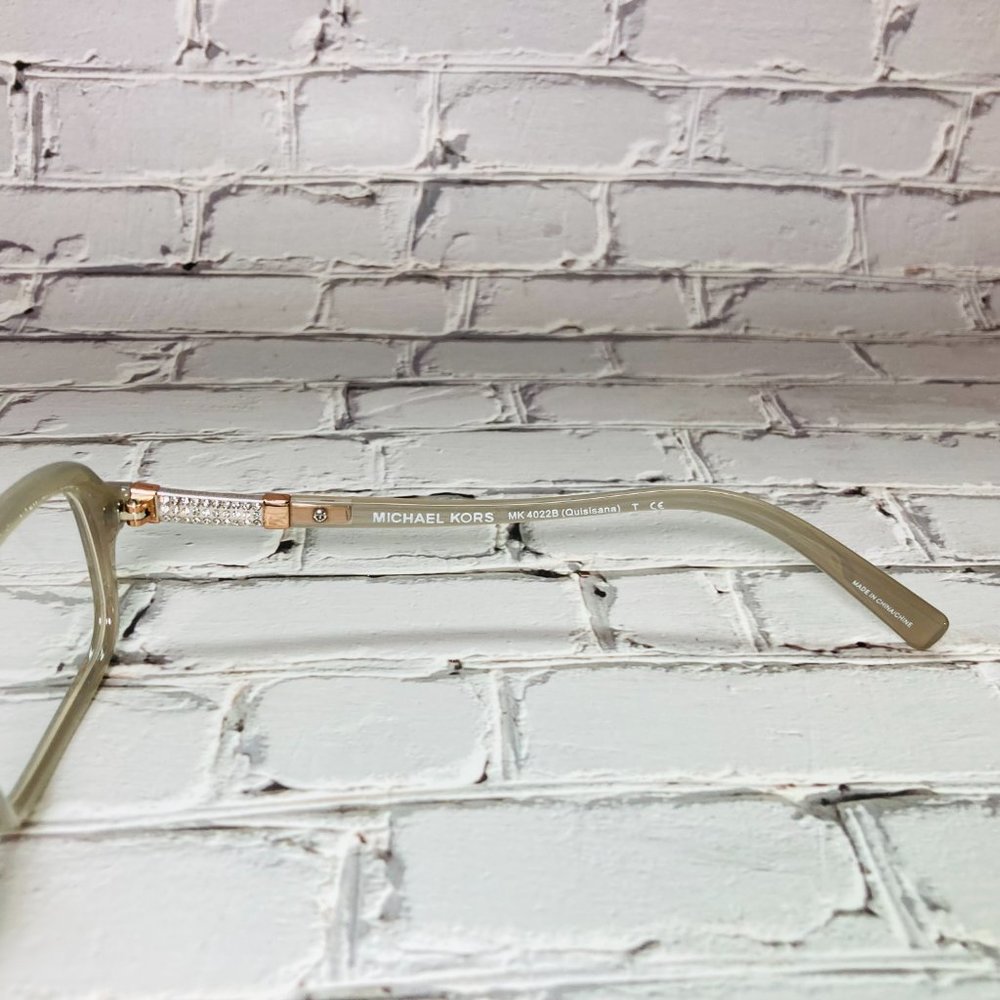 Michael Kors Rectangle Gray Eyeglass Frames Nwot - image 7